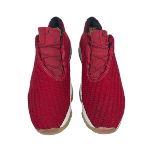 NIKE Air Jordan Future Low Sneakers Gym Red Knit Streetwear 90s Y2k Basketball - Picture 2 of 8